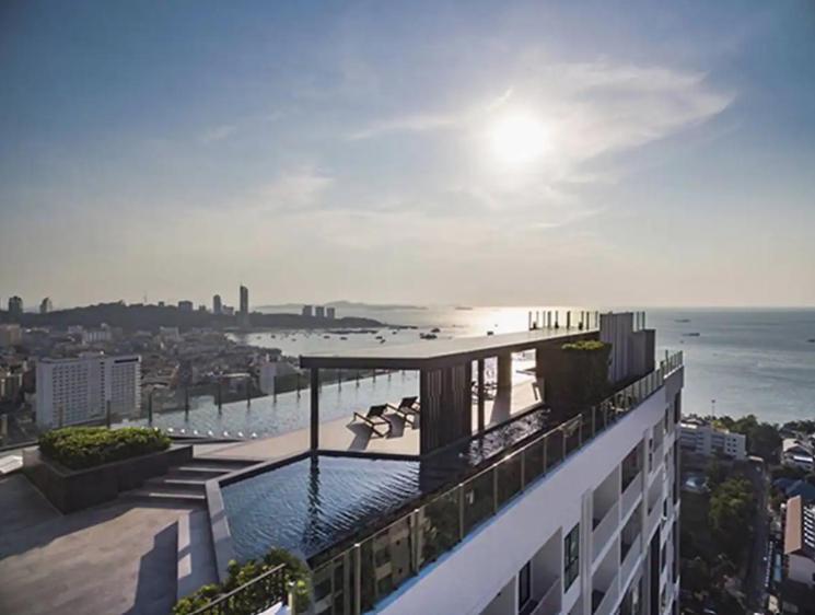 Great Location With Infinity Pool - Central Pattaya Daire Dış mekan fotoğraf