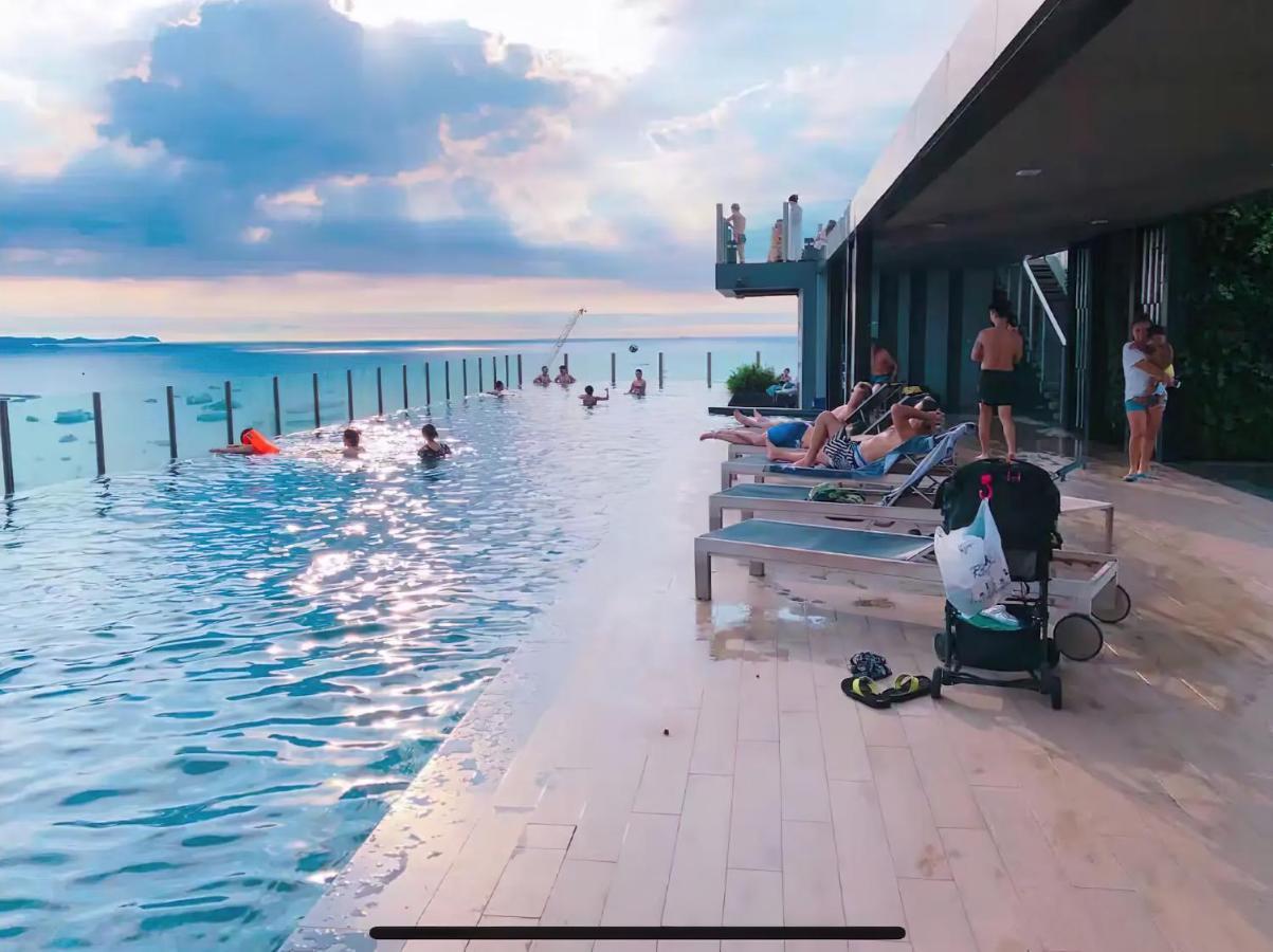 Great Location With Infinity Pool - Central Pattaya Daire Dış mekan fotoğraf