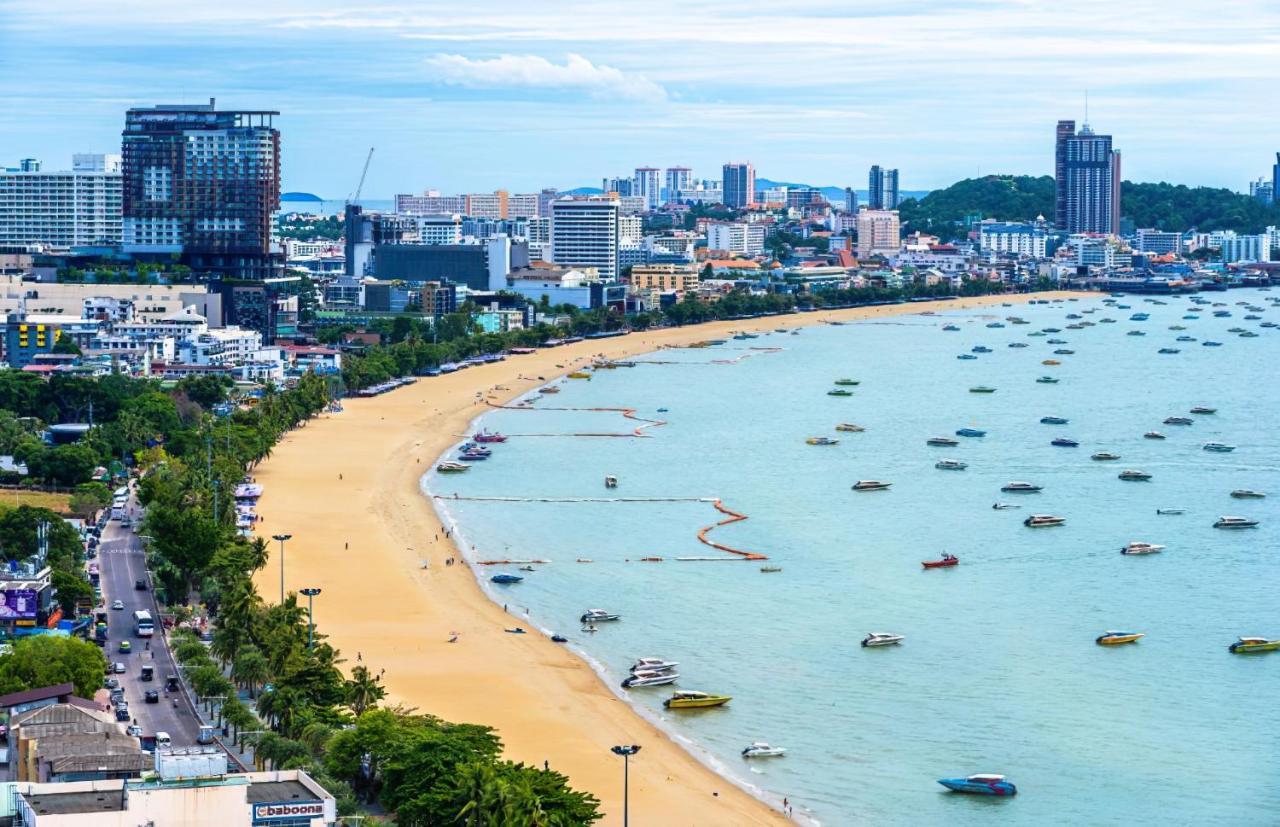 Great Location With Infinity Pool - Central Pattaya Daire Dış mekan fotoğraf