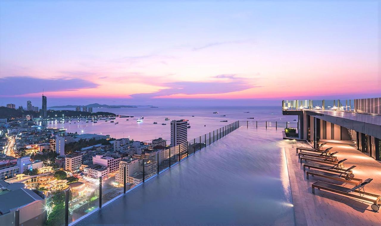 Great Location With Infinity Pool - Central Pattaya Daire Dış mekan fotoğraf